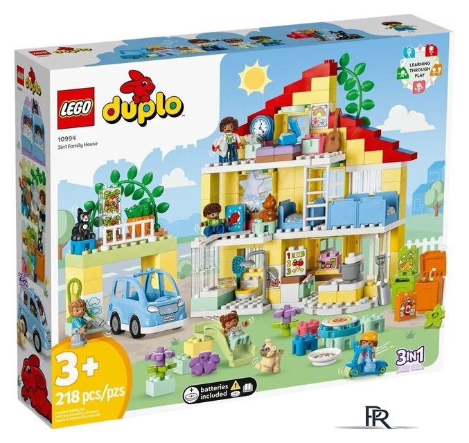 Конструктор LEGO Duplo 10994 Семейный дом 3в1 - Изображение №1 — Интернет-магазин ПроЗаказ