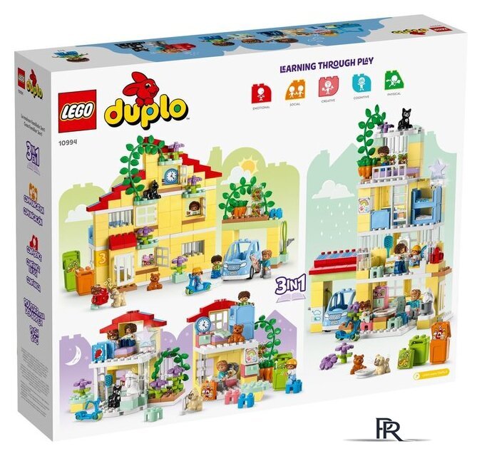 Конструктор LEGO Duplo 10994 Семейный дом 3в1 - Изображение №2 — Интернет-магазин ПроЗаказ