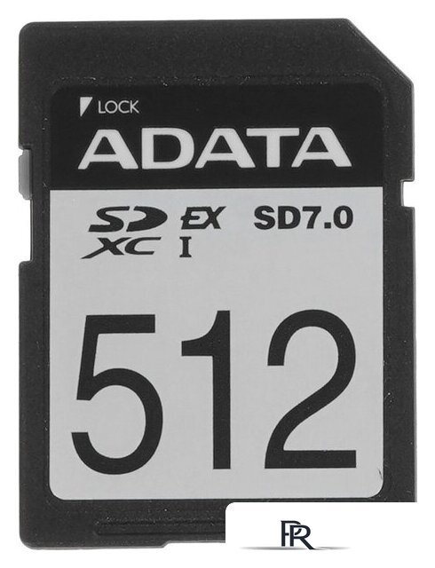 Карта памяти ADATA Premier Extreme SDXC SD 7.0 512GB ASD512GEX3L1-C - Изображение №1 — Интернет-магазин ПроЗаказ