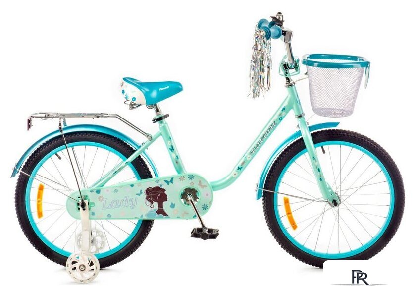 Детский велосипед Favorit Lady 20 LAD-Y20SN (мятный) - Изображение №1 — Интернет-магазин ПроЗаказ