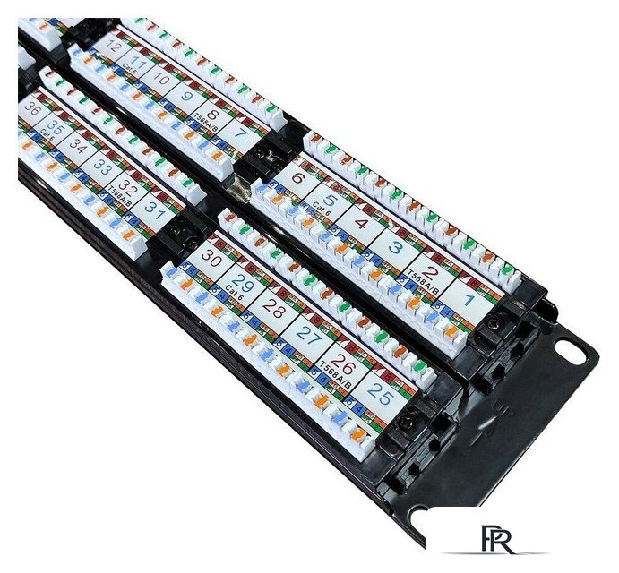 Патч-панель TWT TWT-PP48UTP/6 - Изображение №2 — Интернет-магазин ПроЗаказ