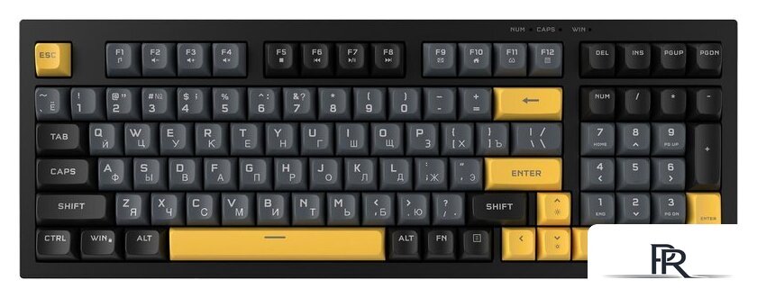 Клавиатура Ritmix RKB-598BL (черный/серый) - Изображение №1 — Интернет-магазин ПроЗаказ