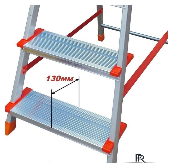 Лестница-стремянка TARKO 114107 (7 ступеней) - Изображение №2 — Интернет-магазин ПроЗаказ