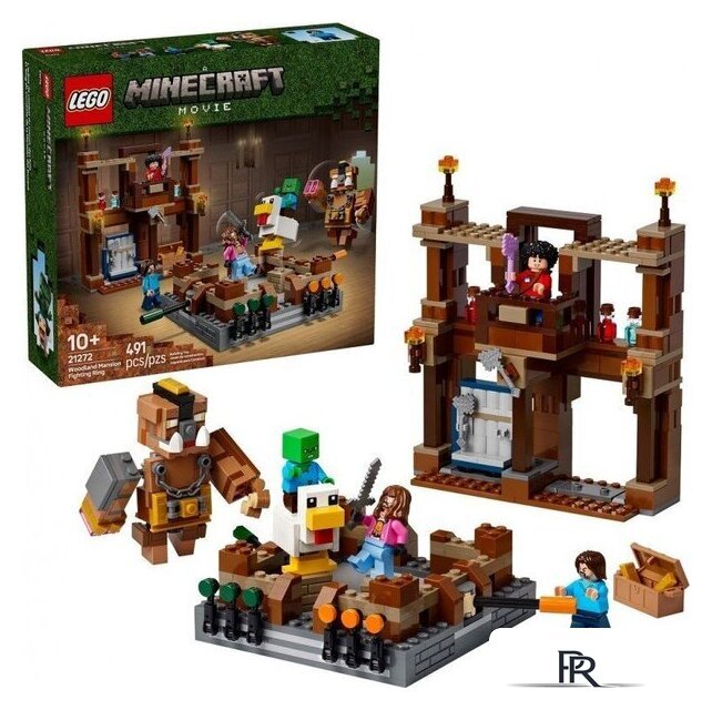 Конструктор LEGO Minecraft 21272 Боевой ринг в лесном особняке - Изображение №1 — Интернет-магазин ПроЗаказ