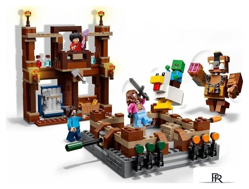 Конструктор LEGO Minecraft 21272 Боевой ринг в лесном особняке - Изображение №2 — Интернет-магазин ПроЗаказ