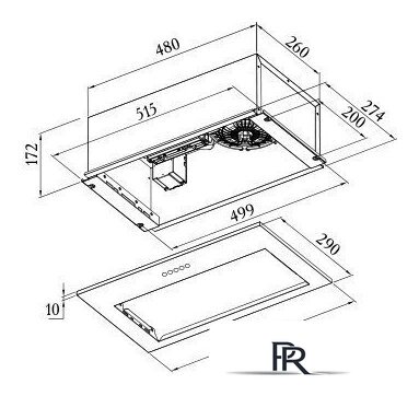 Кухонная вытяжка ZUGEL ZHI525B - Изображение №2 — Интернет-магазин ПроЗаказ
