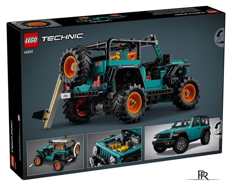 Конструктор LEGO Technic 42227 Внедорожник Jeep Wrangler Rubicon - Изображение №3 — Интернет-магазин ПроЗаказ