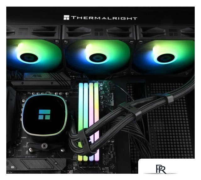 Система жидкостного охлаждения для процессора Thermalright Frozen Horizon 360 ARGB V2 (черный) - Изображение №6 — Интернет-магазин ПроЗаказ