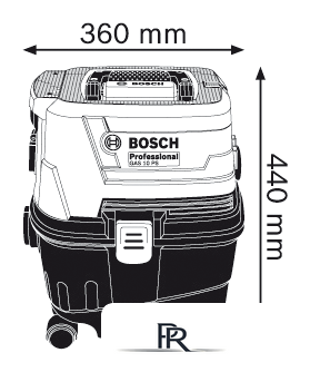 Пылесос Bosch GAS 15 PS - Изображение №5 — Интернет-магазин ПроЗаказ
