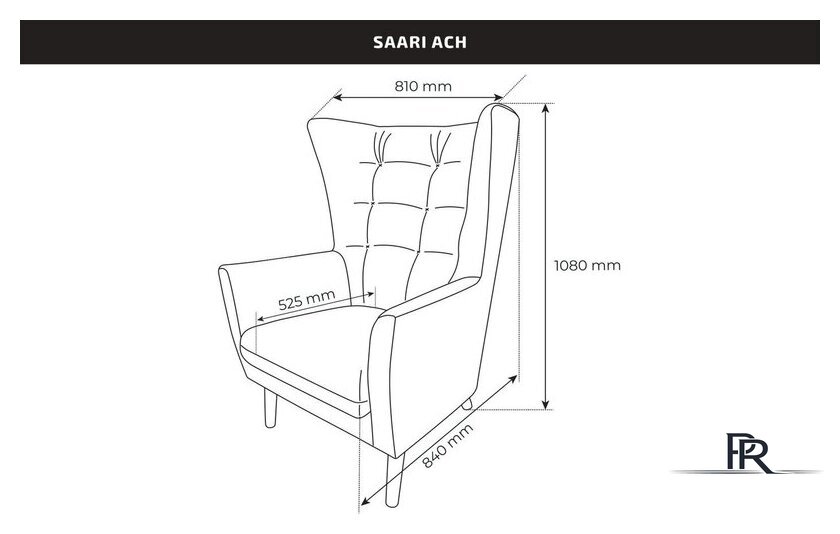 Интерьерное кресло Mio Tesoro Саари (cream) - Изображение №3 — Интернет-магазин ПроЗаказ