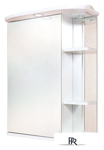  Onika Шкаф с зеркалом Карина 60.01 левый (белый) [206009] - Изображение №1 — Интернет-магазин ПроЗаказ