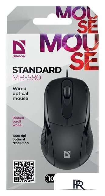 Мышь Defender Standard MB-580 - Изображение №3 — Интернет-магазин ПроЗаказ