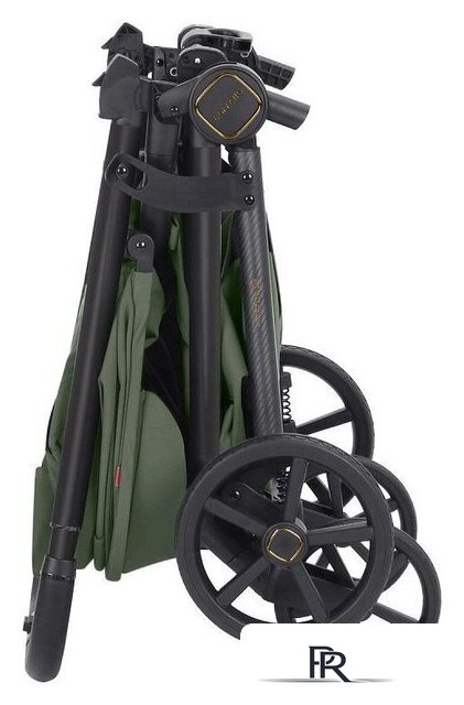 Коляска прогулочная «книга» Carrello Bravo Carbon CRL-5530 (Tropic Green) - Изображение №7 — Интернет-магазин ПроЗаказ