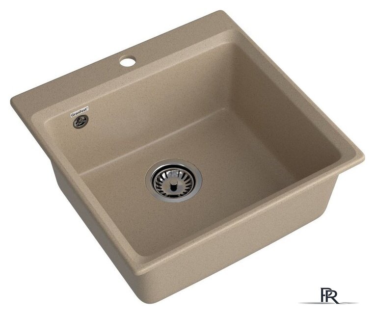 Кухонная мойка GranFest GF-LV-510 (песочный) - Изображение №2 — Интернет-магазин ПроЗаказ