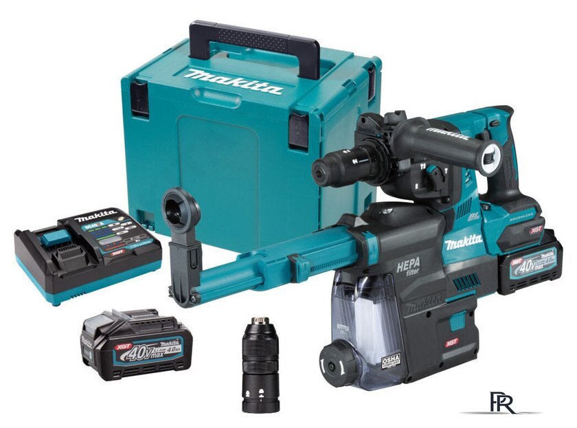 Перфоратор Makita HR004GM202 (с 2-мя АКБ, кейс) - Изображение №1 — Интернет-магазин ПроЗаказ