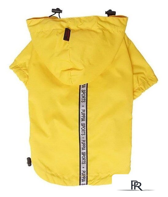Дождевик для животных Puppia Base Jumper PEAF-RM03-YE-3L (желтый) - Изображение №1 — Интернет-магазин ПроЗаказ