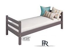 Кровать Мебельград Соня вариант 1 (массив сосны лаванда) - Изображение №1 — Интернет-магазин ПроЗаказ