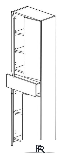 СанитаМебель Шкаф Ларч 51.550 - Изображение №2 — Интернет-магазин ПроЗаказ
