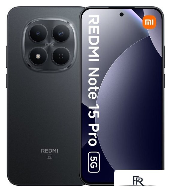 Телефон Xiaomi Redmi Note 15 Pro 5G 8GB/256GB международная версия (черный) - Изображение №1 — Интернет-магазин ПроЗаказ