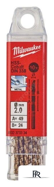 Набор сверл Milwaukee 4932373334 (10 предметов) - Изображение №1 — Интернет-магазин ПроЗаказ