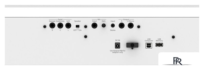 Цифровое пианино Roland FP-60X (белый) - Изображение №7 — Интернет-магазин ПроЗаказ