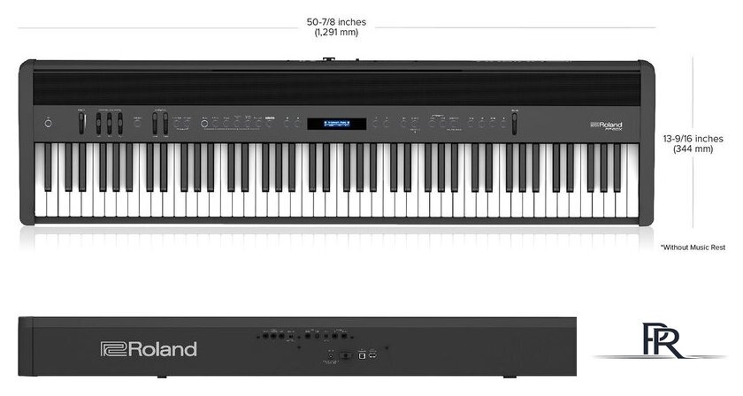 Цифровое пианино Roland FP-60X (белый) - Изображение №8 — Интернет-магазин ПроЗаказ