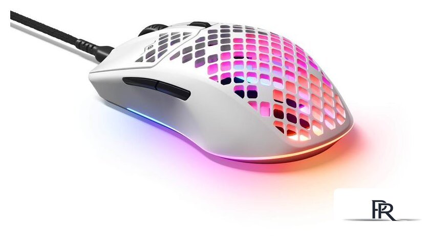 Игровая мышь SteelSeries Aerox 3 2022 Edition (белая) - Изображение №3 — Интернет-магазин ПроЗаказ