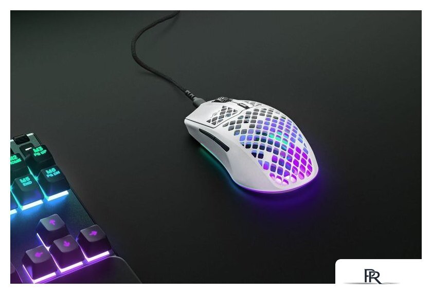 Игровая мышь SteelSeries Aerox 3 2022 Edition (белая) - Изображение №8 — Интернет-магазин ПроЗаказ