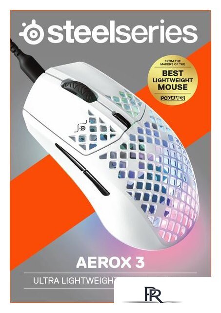 Игровая мышь SteelSeries Aerox 3 2022 Edition (белая) - Изображение №7 — Интернет-магазин ПроЗаказ