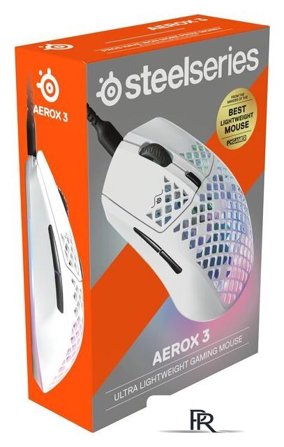 Игровая мышь SteelSeries Aerox 3 2022 Edition (белая) - Изображение №6 — Интернет-магазин ПроЗаказ