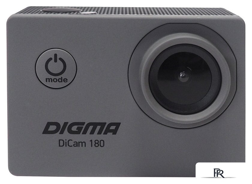 Экшен-камера Digma DiCam 180 (серый) - Изображение №1 — Интернет-магазин ПроЗаказ