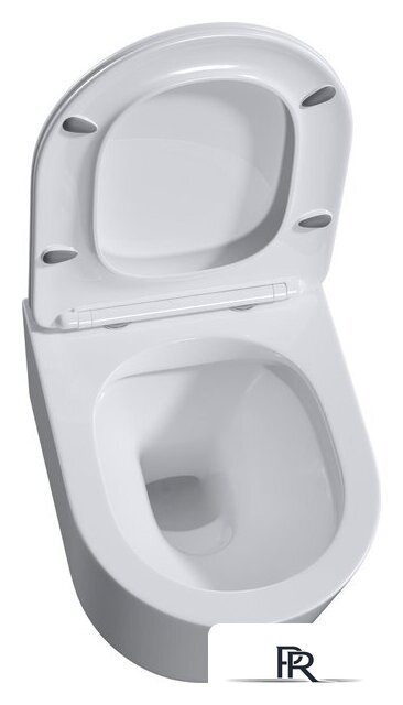 Унитаз подвесной Roxen Simple Compact в комплекте с инсталляцией StounFix Dual Fresh 6 в 1 915792 (кнопка: хром матовый) - Изображение №8 — Интернет-магазин ПроЗаказ