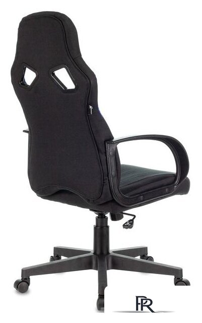 Игровое (геймерское) кресло Zombie RUNNER (черный/синий) - Изображение №4 — Интернет-магазин ПроЗаказ