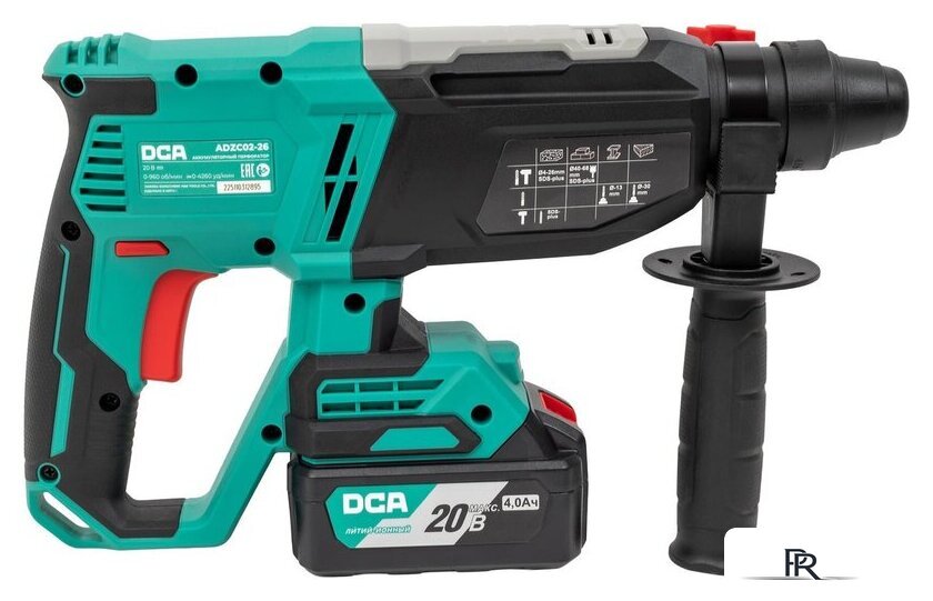 Перфоратор DCA ADZC02-26 Type EM (с 2-мя АКБ, кейс) - Изображение №5 — Интернет-магазин ПроЗаказ