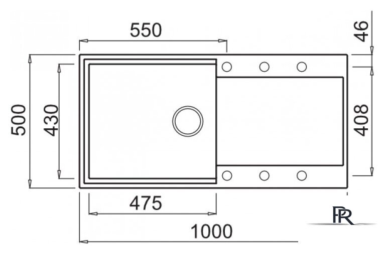 Кухонная мойка Elleci Easy 480 Bianco Antico 62 - Изображение №2 — Интернет-магазин ПроЗаказ