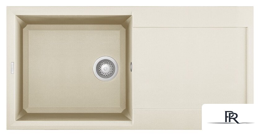 Кухонная мойка Elleci Easy 480 Bianco Antico 62 - Изображение №1 — Интернет-магазин ПроЗаказ