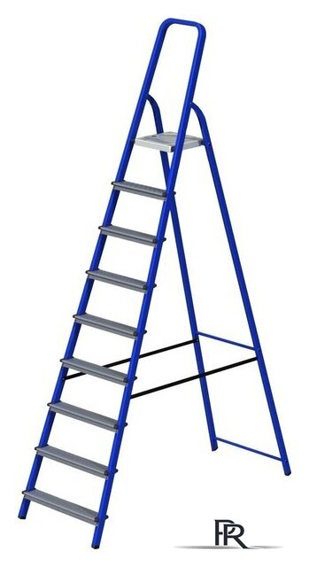 Лестница-стремянка Новая высота NV 113 комбинированная 9 ступеней - Изображение №2 — Интернет-магазин ПроЗаказ