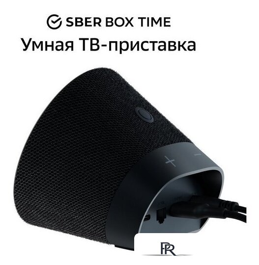 Умная колонка Sber SberBox Time (черный) - Изображение №2 — Интернет-магазин ПроЗаказ