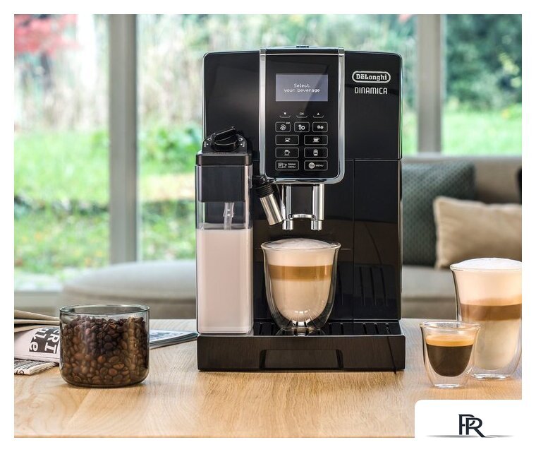 Кофемашина DeLonghi Dinamica ECAM 350.55.B - Изображение №5 — Интернет-магазин ПроЗаказ