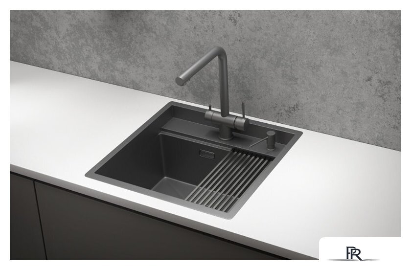 Кухонная мойка Granula KS-5051 (графит матовый) - Изображение №3 — Интернет-магазин ПроЗаказ