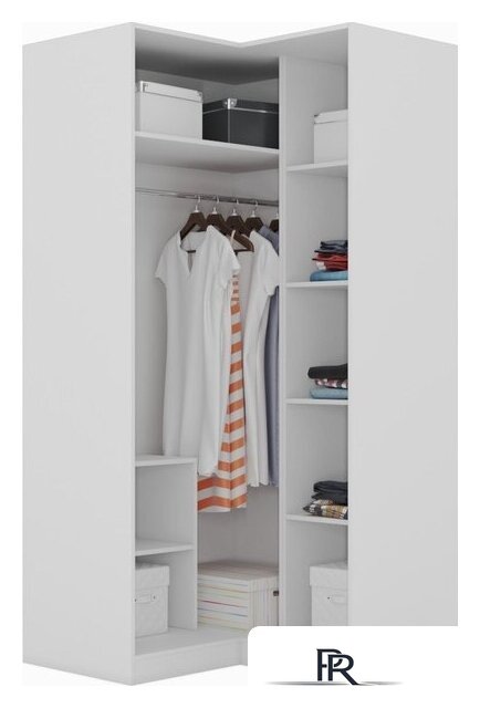 Шкаф распашной Интермебель Марсель 1 зеркало МР-12 (дуб крафт золотой) - Изображение №3 — Интернет-магазин ПроЗаказ