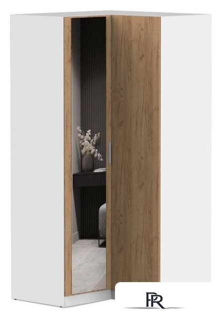 Шкаф распашной Интермебель Марсель 1 зеркало МР-12 (дуб крафт золотой) - Изображение №1 — Интернет-магазин ПроЗаказ