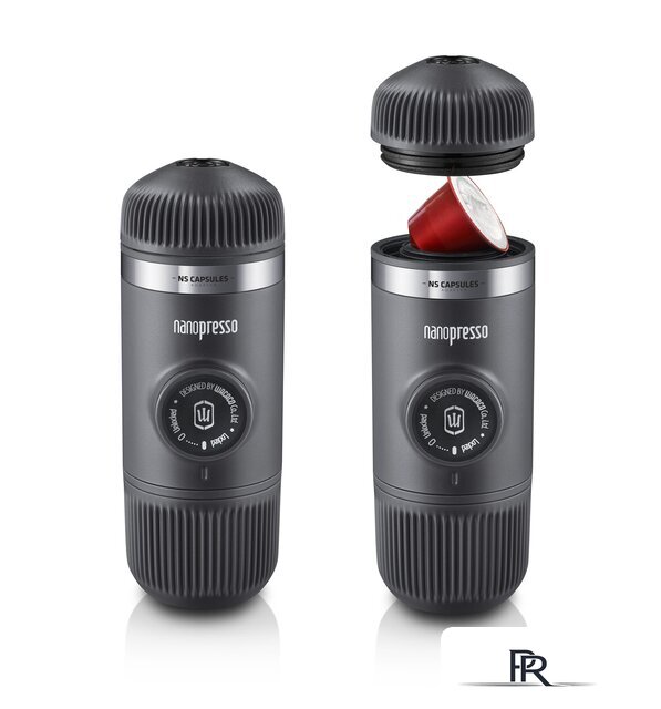 Ручная кофеварка WACACO Nanopresso Grey + NS Adapter - Изображение №12 — Интернет-магазин ПроЗаказ