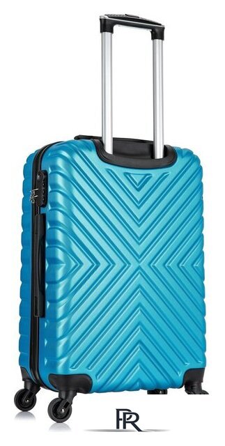 Чемодан-спиннер L'Case New-Delhi BCP-1205 7468 (M, светло-синий) - Изображение №3 — Интернет-магазин ПроЗаказ