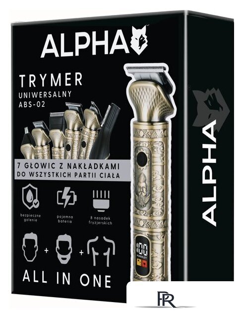 Триммер для бороды и усов Alpha ABS-02 - Изображение №6 — Интернет-магазин ПроЗаказ