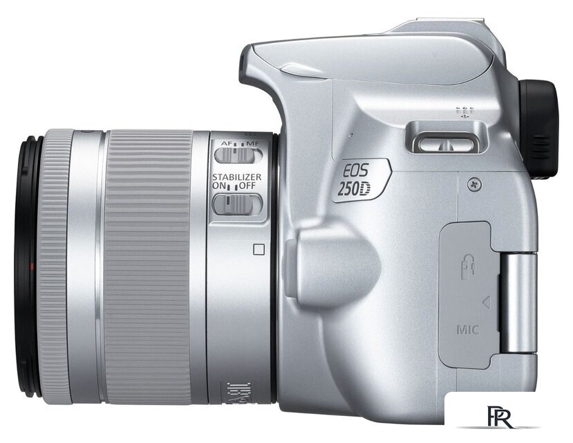 Зеркальный фотоаппарат Canon EOS 250D Kit 18-55 IS STM (серебристый) - Изображение №6 — Интернет-магазин ПроЗаказ