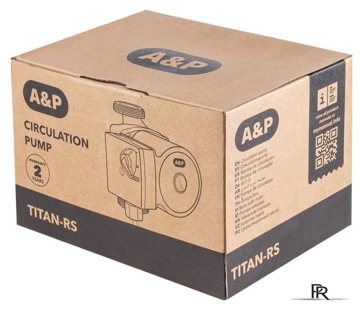 Циркуляционный насос A&P Titan-RS25-60-180 - Изображение №11 — Интернет-магазин ПроЗаказ