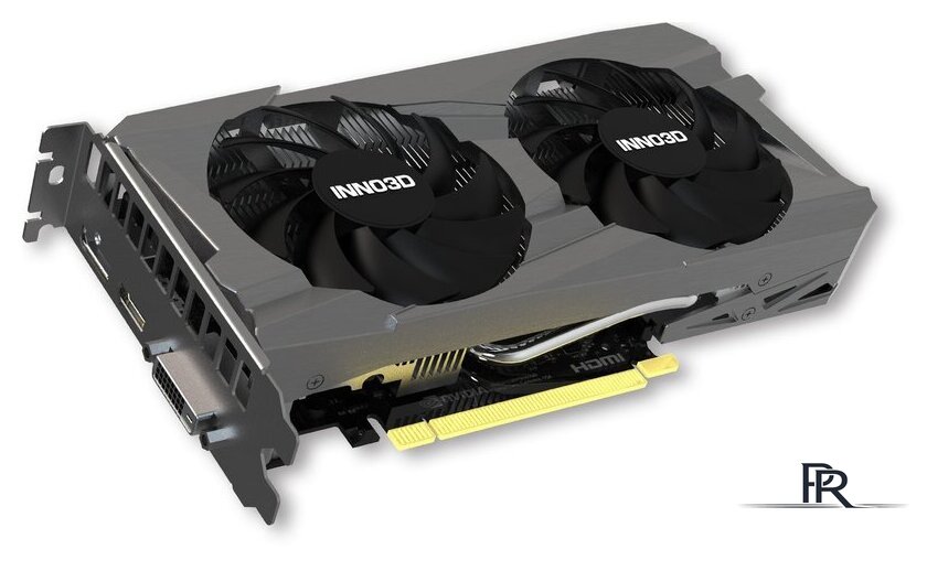 Видеокарта Inno3D GeForce RTX 3050 Twin X2 N30502-08D6-1711VA41 - Изображение №1 — Интернет-магазин ПроЗаказ
