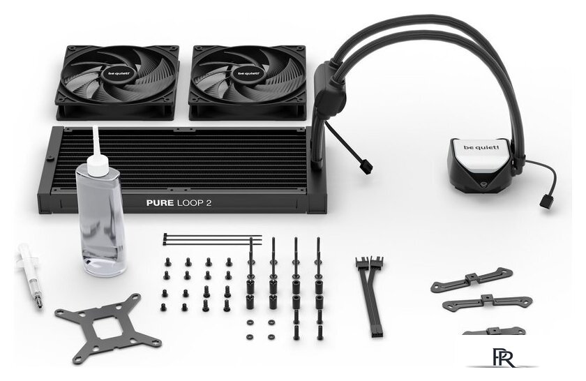 Система жидкостного охлаждения для процессора be quiet! Pure Loop 2 280mm BW018 - Изображение №6 — Интернет-магазин ПроЗаказ