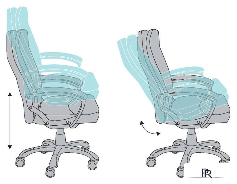 Офисное кресло Бюрократ CH-868LT (черный) - Изображение №5 — Интернет-магазин ПроЗаказ